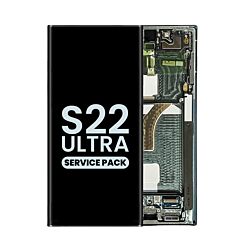 Grab the wholesale deals on the OLED Assembly with Frame for the Galaxy S22 Ultra S908 in Green, Service Pack.
