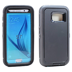 Heavy Duty Case for Galaxy S7 (BLACK) (Only Ground Shipping)
