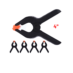 Plastic Spring Clamps 4 inch (10 Pcs) (Only Ground Shipping)