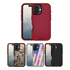 Heavy Duty Case for iPhone 16 (Only Ground Shipping)