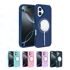 Dual Layer Cases with Wireless Charging for iPhone 16 (Only Ground Shipping)