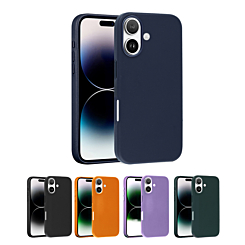 New Leather Case with Wireless Charger for iPhone 16 Plus (Only Ground Shipping)