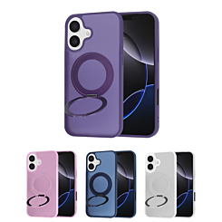 New 360 Ring Kickstand Magnetic Case for iPhone 17 (Only Ground Shipping)