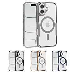 Glossy & Transparent Magnetic Case for iPhone 17 (Only Ground Shipping)