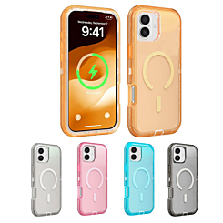 Wireless Charging Transparent Shockproof Case for iPhone 17 (Only Ground Shipping)