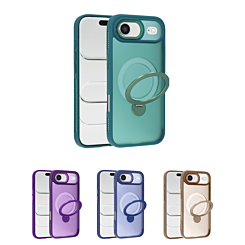 Wireless Charging Case with Built-in Rotating Ring Stand for iPhone AIR(Only Ground Shipping)