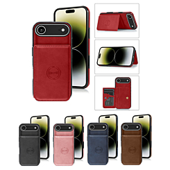 Leather Pocket Wallet Case for iPhone Air (Only Ground Shipping)
