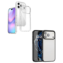 Hybrid Case with Air Cushion Technology for iPhone 17 Pro (Only Ground Shipping)
