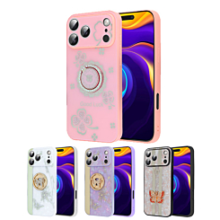 Luxury Diamond Shiny Cases with Butterfly Design for iPhone 17 Pro (Only Ground Shipping)