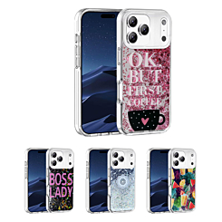 Liquid Quicksand Glitter Cover Case for iPhone 17 Pro (Only Ground Shipping)
