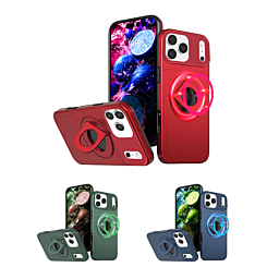 Ring Stand Case & Camera Lens Sliding Cover for iPhone 17 Pro (Only Ground Shipping)