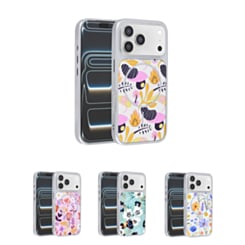 Dual Layer Flower Design Magsafe Cases - BEIGE for iPhone 17 Pro Max (Only Ground Shipping)