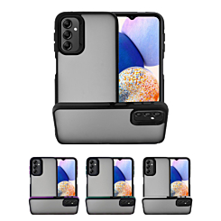 Galaxy S25FE Matte Silicone Frame Shockproof Case (Only Ground Shipping)