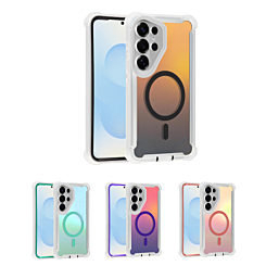 Laser Magnetic Shockproof Colorful Case for Galaxy S26 Ultra (Only Ground Shipping)