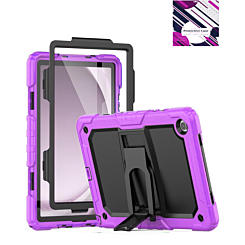Heavy Duty Shockproof Tablet Case with Kickstand - PURPLE Galaxy Tab A9 Plus 2023 (11") (X210, X216, X218) (Only Ground Shipping)