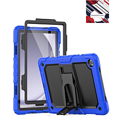 Heavy Duty Shockproof Tablet Case with Kickstand - BLUE Galaxy Tab A9 Plus 2023 (11") (X210, X216, X218) (Only Ground Shipping)