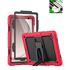 Heavy Duty Shockproof Tablet Case with Kickstand - RED Galaxy Tab A9 Plus 2023 (11") (X210, X216, X218) (Only Ground Shipping)
