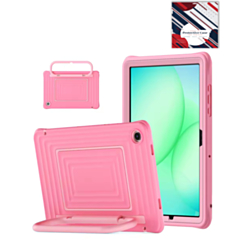 SoftShield Tablet Case with Handle Stand (PINK) for Galaxy Tab A9 Plus / Tab A11 Plus (Only Ground Shipping)