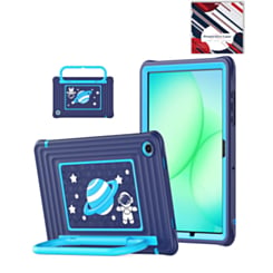 Kids SpaceGrip Tablet Case with Handle Stand (DARK BLUE) for Galaxy Tab A9 Plus 2023 (11") (X210, X216, X218) (Only Ground Shipping)