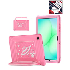 Kids SpaceGrip Tablet Case with Handle Stand (PINK) for Galaxy Tab A9 Plus 2023 (11") (X210, X216, X218) (Only Ground Shipping)