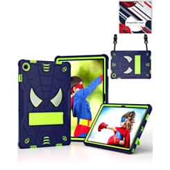 Rugged SpiderGrip Tablet Case with Kickstand & Shoulder Strap (NAVY BLUE) for Galaxy Tab A9 Plus 2023 (11") (X210, X216, X218) (Only Ground Shipping)