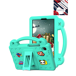 EVA Shockproof Handle Case for Galaxy Tab A9 Plus 2023 (11") / Tab A11 Plus 2025 (11") - GREEN (Only Ground Shipping)