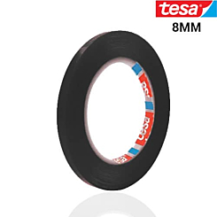 Tesa 61395 Double Side Tape (8mm / 33m) (Black) (Not Returnable)