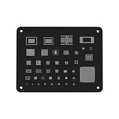 WYLIE WL-81 CPU BGA Reballing Stencil for iPad Pro 9.7 / 10.5 / 11 / 12.9 (Black)