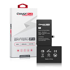 Buy the QMAX Plus extended capacity replacement battery for iPhone X with 3150 mAh.