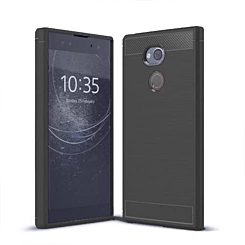 Sonny Xperia XA2 Armor Dual Layer Impact Shockproof Cover -BLACK (Only Ground Shipping)