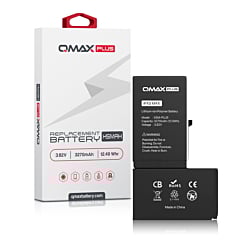 Buy the QMAX Plus replacement battery for iPhone XS Max with 3270 mAh capacity.

