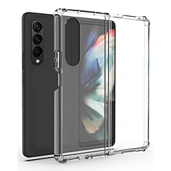 Galaxy Z Fold 3 Hybrid Case with Air Cushion Technology - CLEAR (Only Ground Shipping)