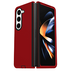 Galaxy Z Fold 5 Heavy Duty Case - RED & BLACK (Only Ground Shipping)