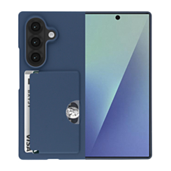 Shockproof Case with Card Holder Slot for Galaxy Z Fold 8 Ultra / Z Fold 7 (BLUE) (Only Ground Shipping)