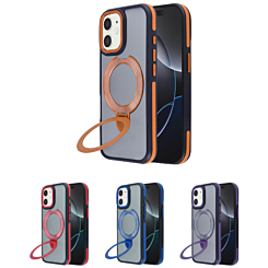 Matte Transparent Case with Wireless Charging Kickstand for iPhone 11 (Only Ground Shipping)