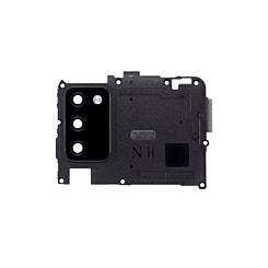 Buy the black back camera lens with bracket for Galaxy A02S A025 2020, N Version.