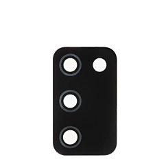 Shop the black back camera lens with adhesive for Galaxy A02S A025 2020, glass only.