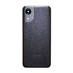 Back Glass with Camera Lens and Adhesive for Galaxy A03 Core (A032 / 2021) (NO LOGO) (BLACK)