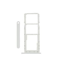 Shop the white Dual Sim Card Tray for Galaxy A03S A037F 2021.