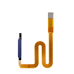 Purchase the blue Fingerprint Sensor with Flex Cable for Galaxy A03S A037F 2021.