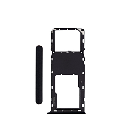 Order the black Single Sim Card Tray for Galaxy A03S A037U 2021.