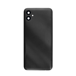 Back Glass with Camera Lens and Adhesive for Galaxy A04E (A042 / 2022) (NO LOGO) (BLACK)