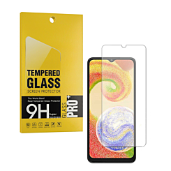 Shop the clear 2.5D tempered glass for Galaxy A04E A042 2022, one piece.