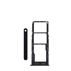 Shop the black Dual Sim Card Tray for Galaxy A04S A047 2022.