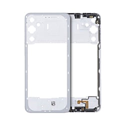 Shop the silver Middle Frame Housing for Galaxy A05s A057 2023.