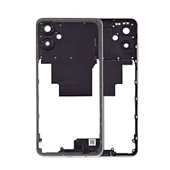 Order the white Mid-Frame Housing with NFC for Galaxy A06 A065 2024.