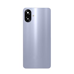Back Glass with Camera Lens and Adhesive for A07 4G (A075 /2025) / A07 5G (A076 / 2025) (NO LOGO) (LIGHT VIOLET)