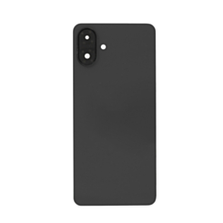 Back Glass with Camera Lens and Adhesive for Galaxy A07 5G (A076 / 2026) (NO LOGO) (BLACK)