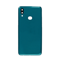 Back Glass with Camera Lens and Adhesive for Galaxy A10S (A107 / 2019) (NO LOGO) (GREEN)