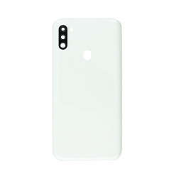 Shop the Back Glass for Galaxy A11 A115 2020 No Logo US Version White.
